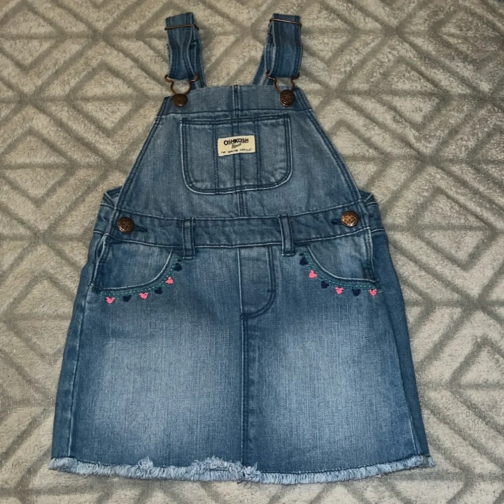 OshKosh B'gosh Toddler Girls Denim Skirtall